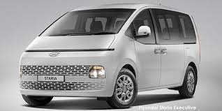 White Hyundai Staria